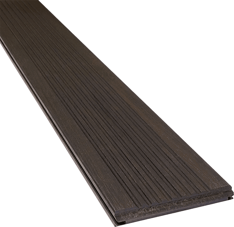 Bamboe Vlonderplank Thermo - Zwart