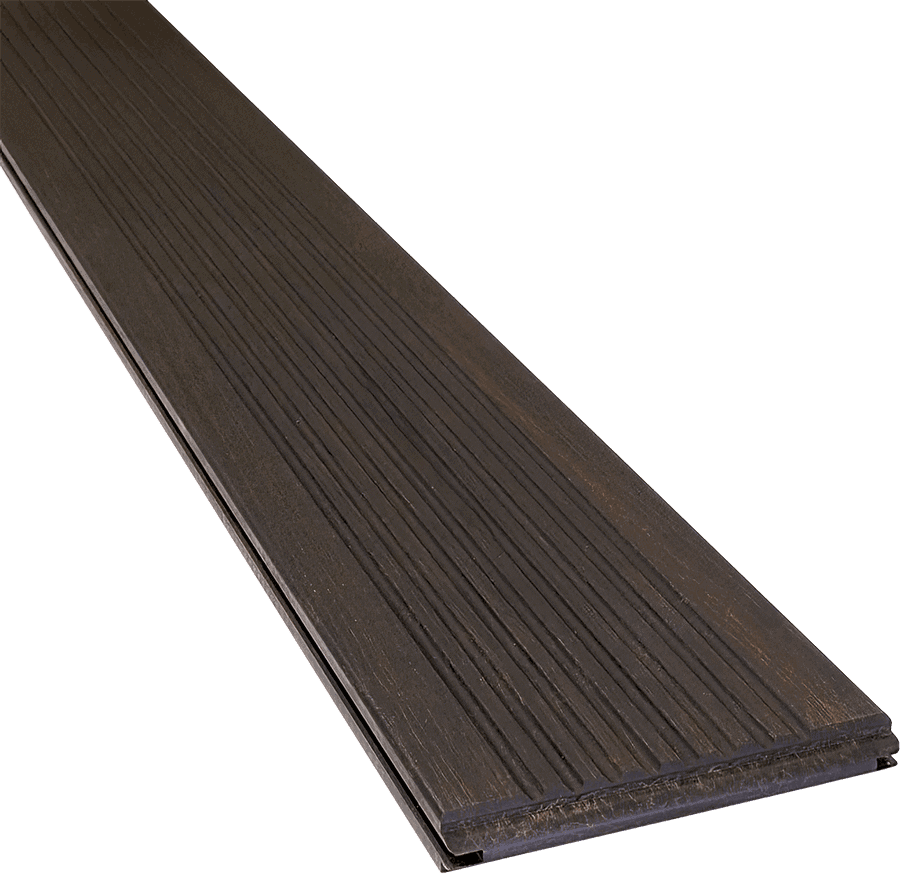 Bamboe Vlonderplank Thermo - Zwart