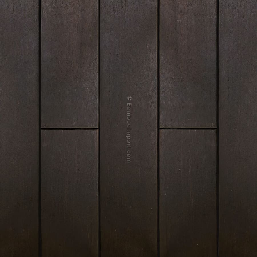 Bamboe Vlonderplank Thermo - Zwart