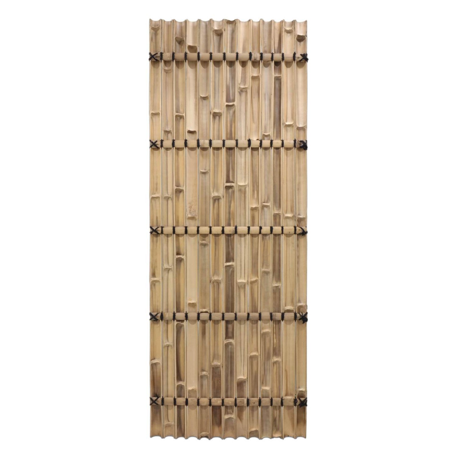 Bamboe Schutting Halfrond Donker - Java