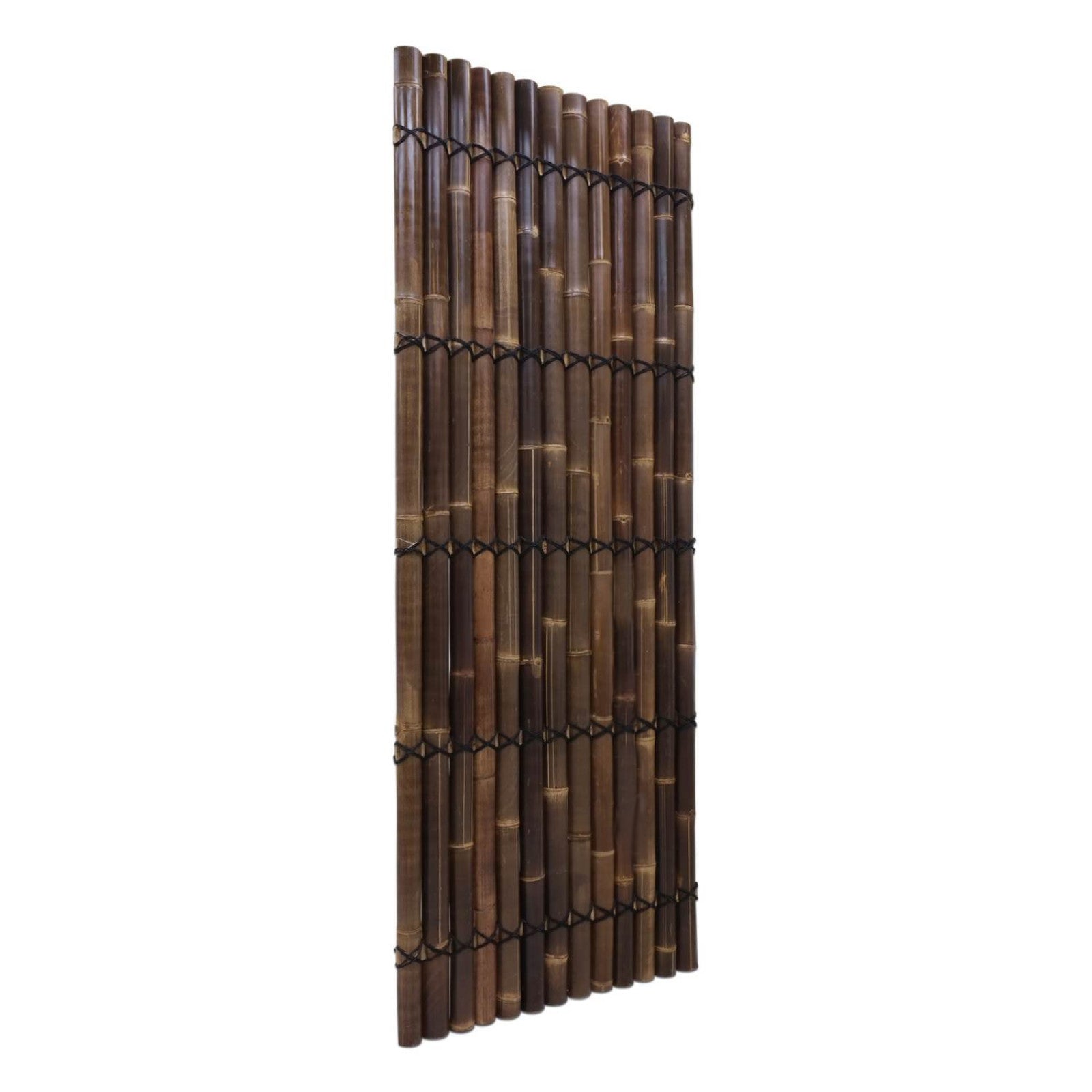 Bamboe Schutting Halfrond Donker - Java