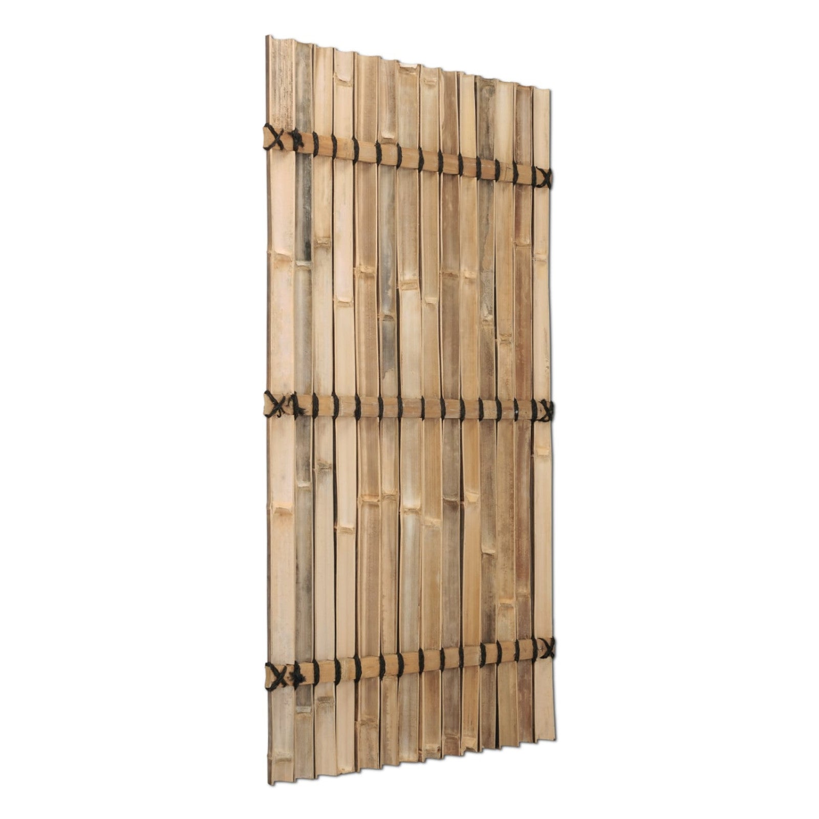 Bamboe Schutting Halfrond Donker - Java
