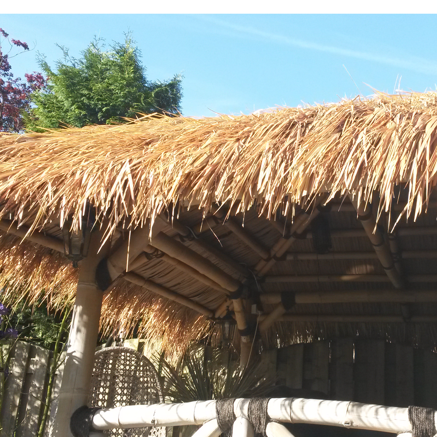 Strodak van Palmbladeren - Naturel